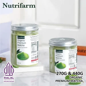 Nutrifarm Organic Premium Matcha Minuman 440g 270g